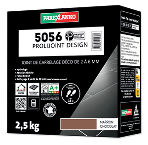 Joint carrelage déco 5056 ELIT - 2,5kg chocolat - 2 à 6mm